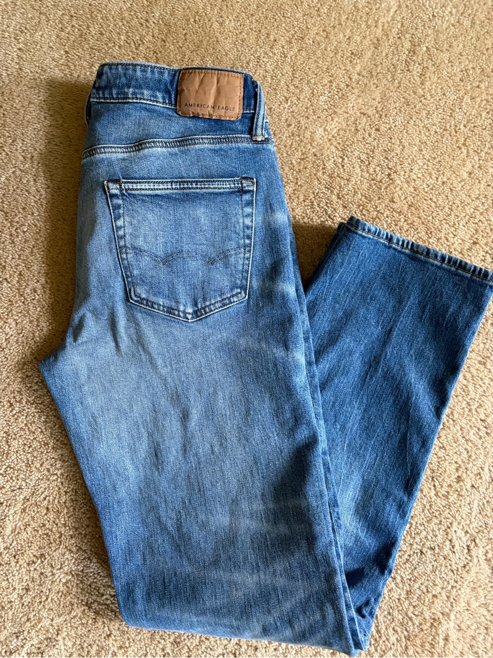 Men’s American Eagle Athletic Straight Jeans 30x34